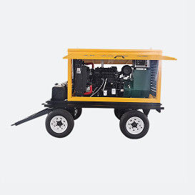 주문 100KW 전력 출력 트레일러 발전기 세트 online manufacture