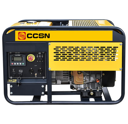주문 전기 시작 휴대용 발전소 발전기 6.25KVA 등급 전력 130Kg 순중량 online manufacture