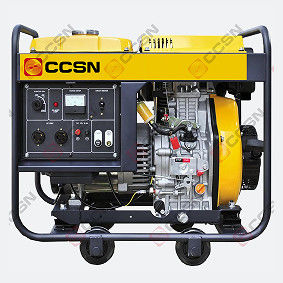 CCSN 5KW/6.25KVA 이중 연료 휴대용 가정용 오픈 프레임 타입 예비 디젤 발전기 세트