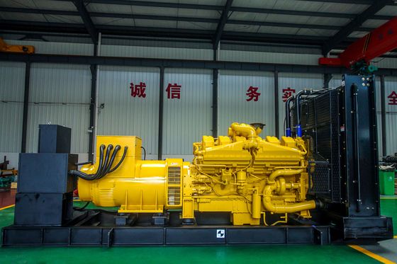 대규모 프로젝트를 위한 800KW-1500KW의 전력 출력으로 천연가스 연료 발전기