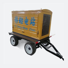 병원 및 의료 시설용 100KW 전력 출력 트레일러 발전기 세트