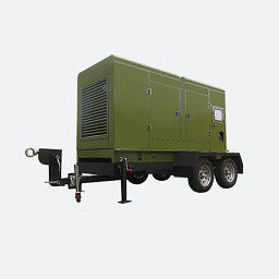 원격 위치용 100KW 전력 출력 트레일러 전력 발전기