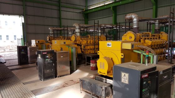 3500KW 하이브리드 엔진 산업 발전기 6000rpm 세트