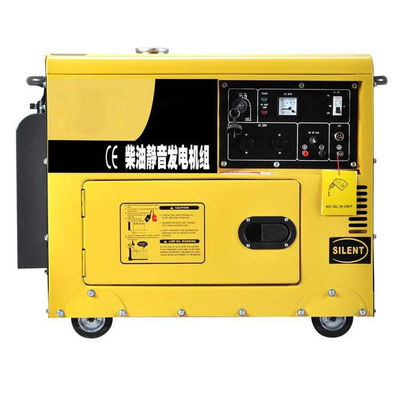 오픈 프레임 발전기 130Kg 순중량 6.25KVA 등급 전력 HS 코드 8502132000