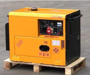 CCSN 8KW/10KVA 휴대용 조용 디젤 발전기 가정용 220V 3단계 380V 낮은 소음 순수 구리 ATS 제어